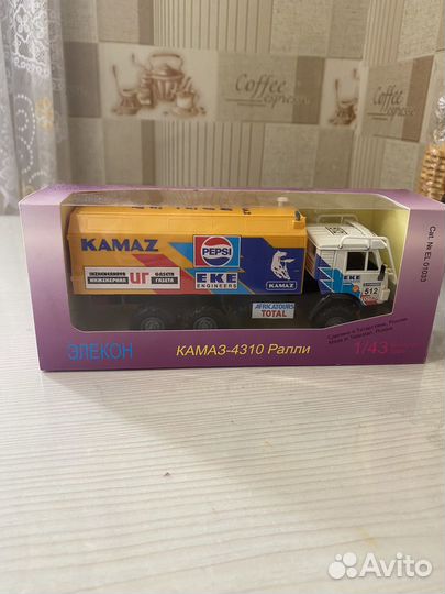 Модель Камаз-4310 Ралли,1/43