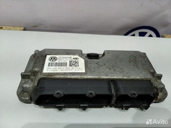 Блок управления двигателем VW polo 1.6