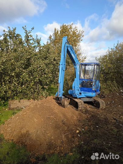 Услуги мини экскаватора копка земляные работы