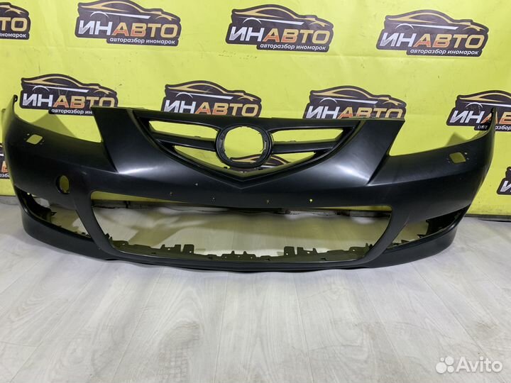 Передний бампер mazda 3 bk седан