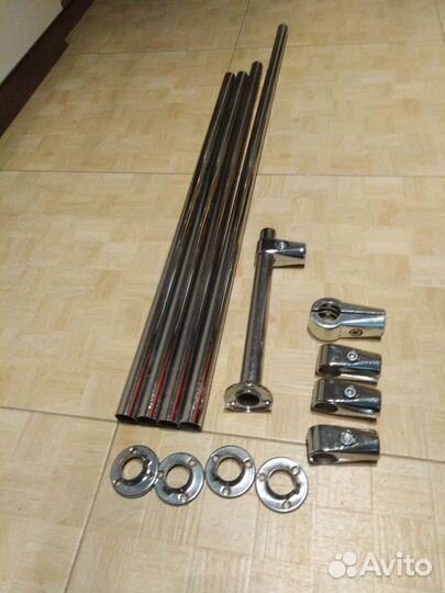 Штанги в шкаф, балкон или для гардероба