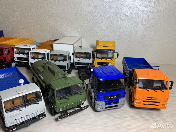 Коллекция грузовиков пао камаз