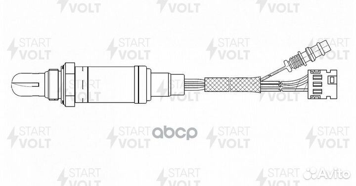 Датчик кисл. Mercedes-Benz E W124 (84) 2.0i,2