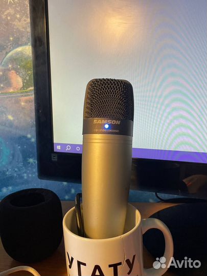 Студийный конденсаторный микрофон Samson C01 XLR