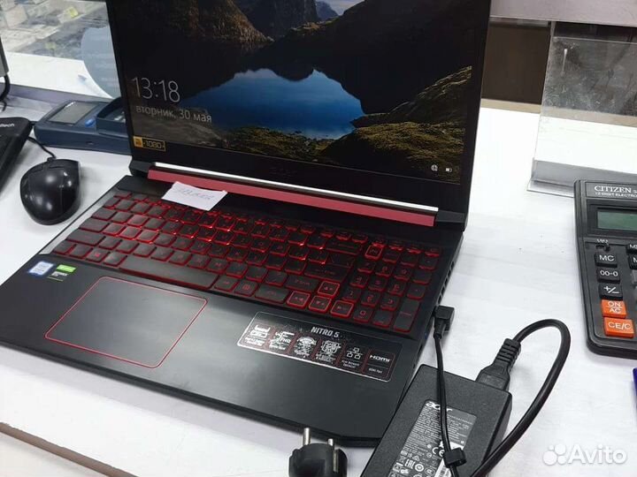 Игровой Ноутбук acer nitro 5 видеокарта 1650