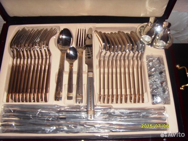 Набор столовых приборов royal 75 предметов (новый)