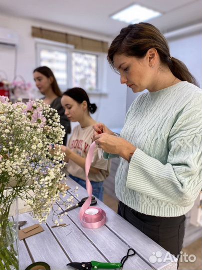 Курс «Флорист, как хобби» Краснодар