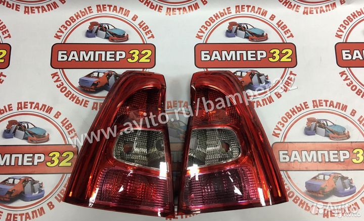 Фонари задние Рено Логан фаза 2