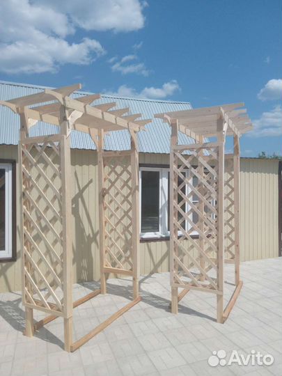 Арка пергола садовая