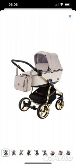 Коляска adamex 3 в 1