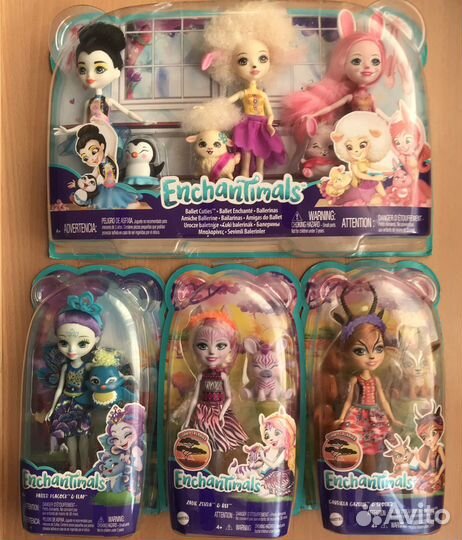 Энчантималс enchantimals куклы ферма