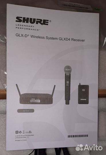 Микрофоны Shure Beta 58A 2шт Вокальные Радио New