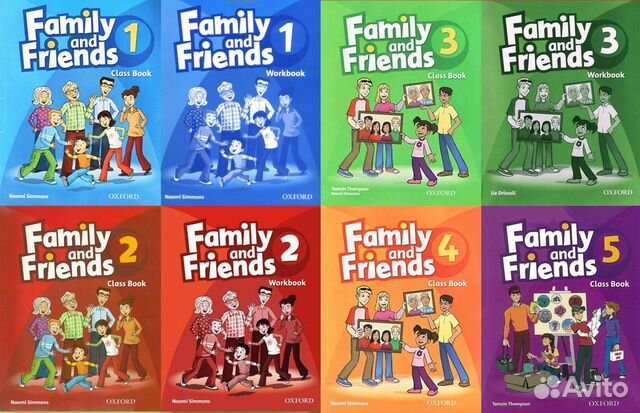 Family and friends:Starter,1,2,3,4,5,6 (1 издание)