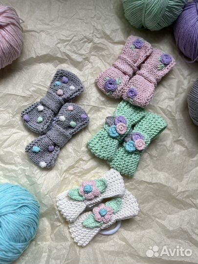 Резинки для волос ручной работы