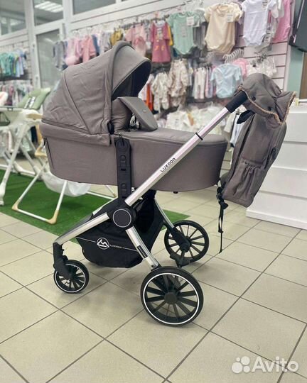 Коляска 3 в 1 luxmom