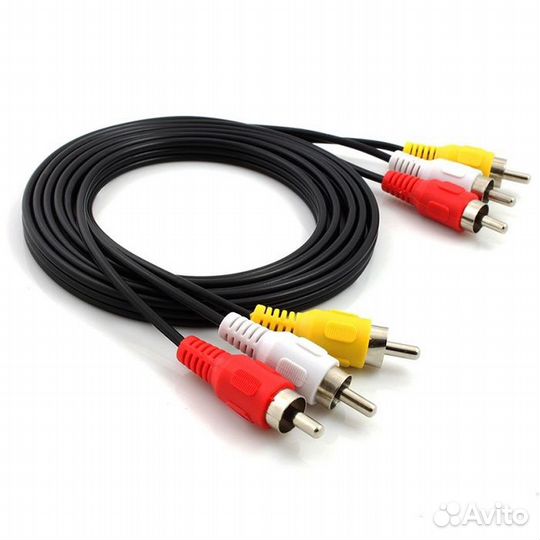 Тюльпаны для подключения техники 3RCA-3RCA