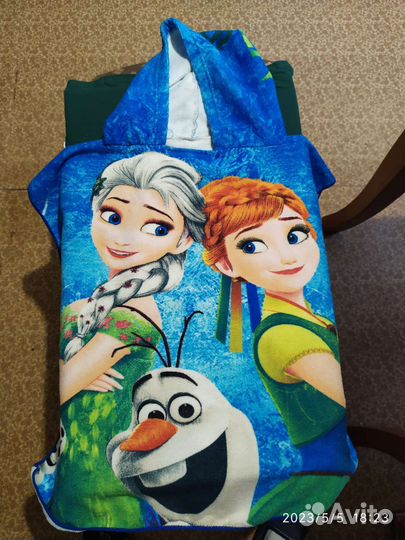 Полотенце пончо детское