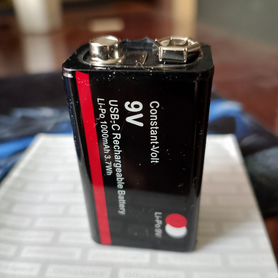 Аккумулятор крона 9v