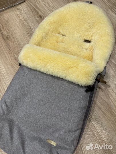 Конверт mansita меховой и муфта