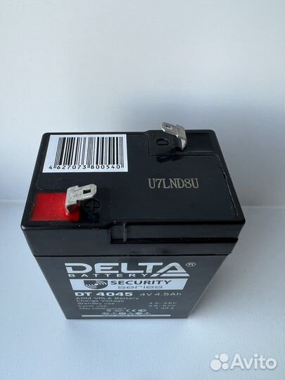 Аккумулятор delta DT4045 4V 4.5Ah свинц-кисл