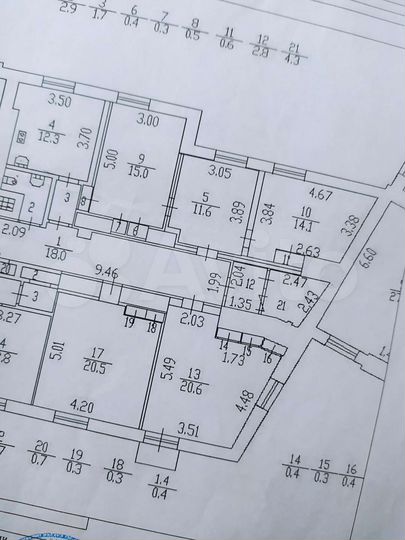 6-к. квартира, 130 м², 3/4 эт.