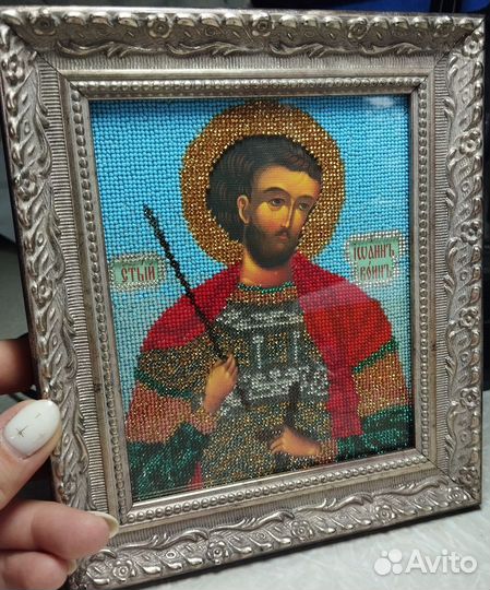 Отшив икон и картин из бисерапод заказ