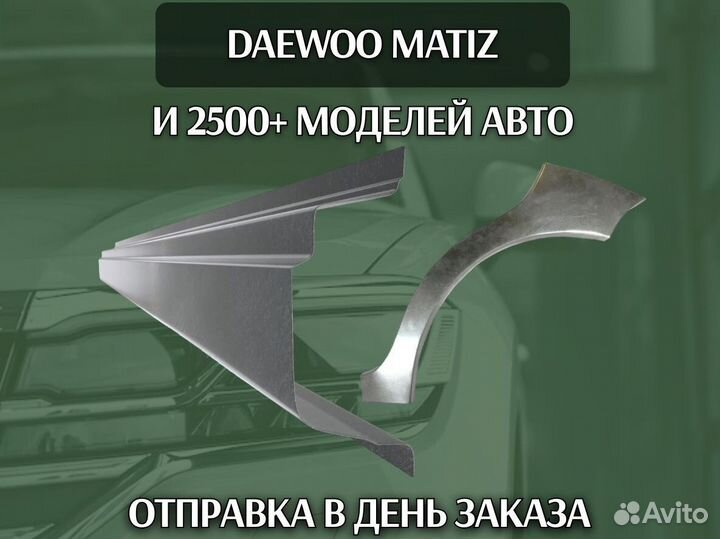 Ремонтные арки Peugeot 206 Пежо 207