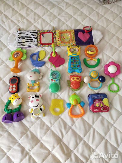 Игрушки погремушки грызунки