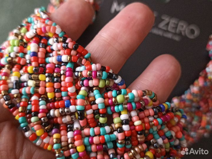 Колье из бисера