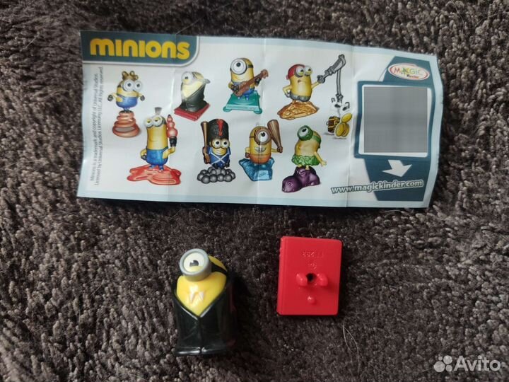 Миньоны гадкий я киндер сюрприз полная серия