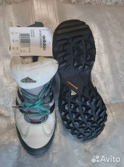 Зимние ботинки F39.5 разм 25.5 см adidas terex