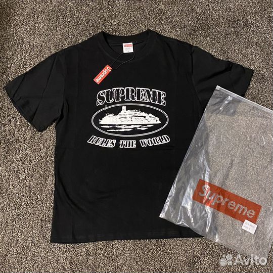 Футболка corteiz x supreme