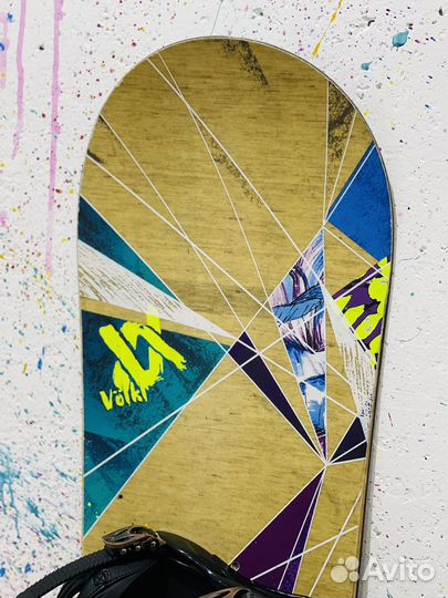 Сноуборд Volkl Yavana 149 + крепы Burton Lexa