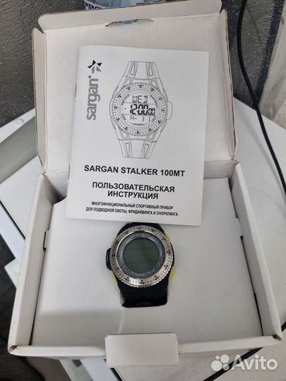 Часы для подводной охоты дайвинга