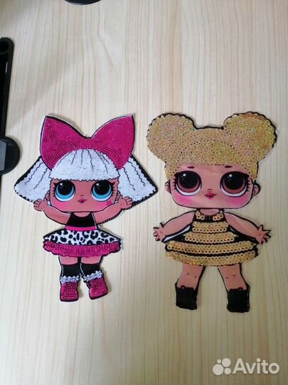 Принт кукол LOL для одежды