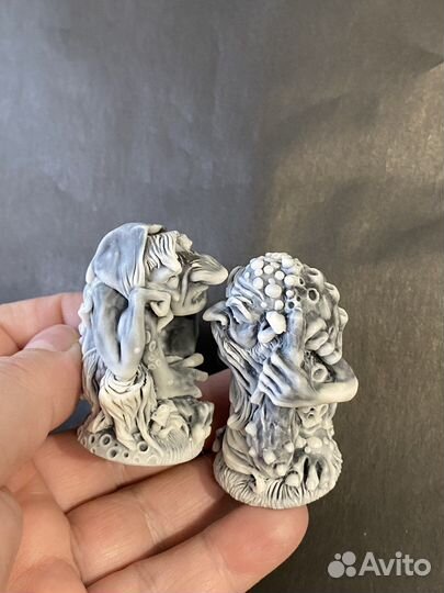 Фигурки леший кикимора совы