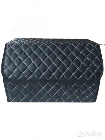 Органайзер в багажник ромб белый