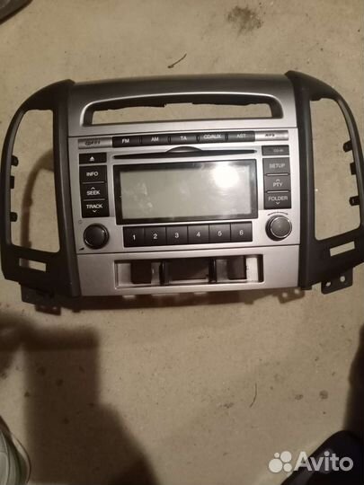 Магнитола hyundai santa fe 2