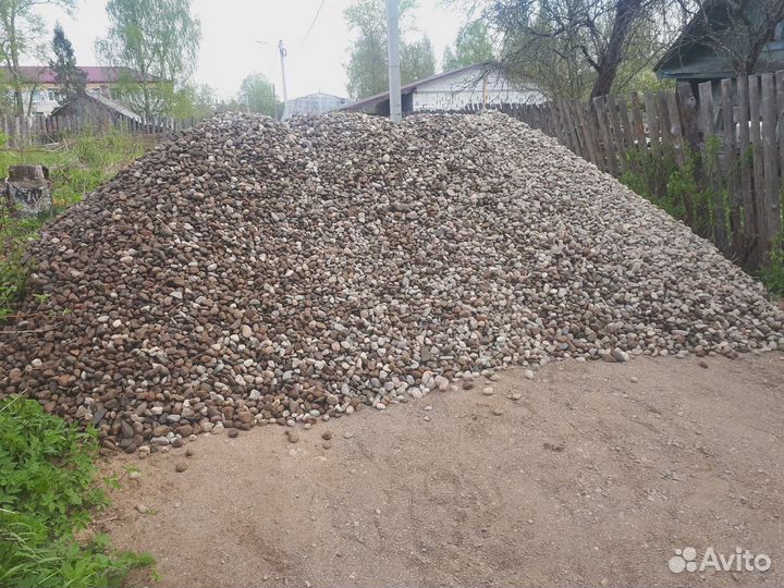 Щебень гравийный/доломитовый с доставкой