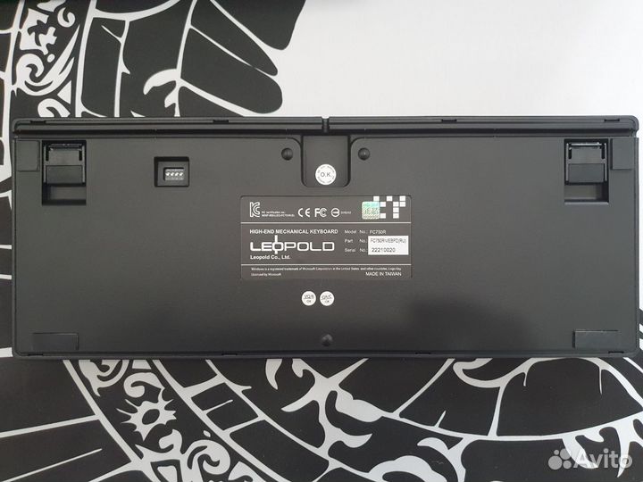 Клавиатура Leopold FC750R PD (Cherry MX Brown)