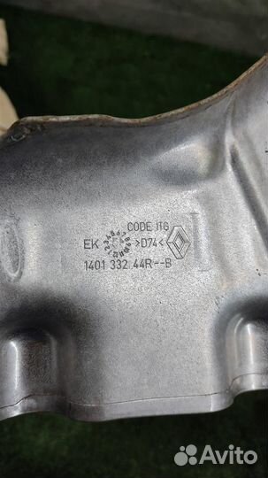 Защита выпускного коллектора Nissan Qashqai J11 2