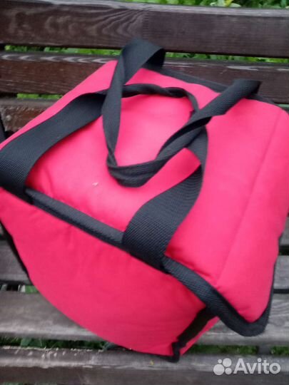 Термосумка для горячей еды+хладогены для напитков