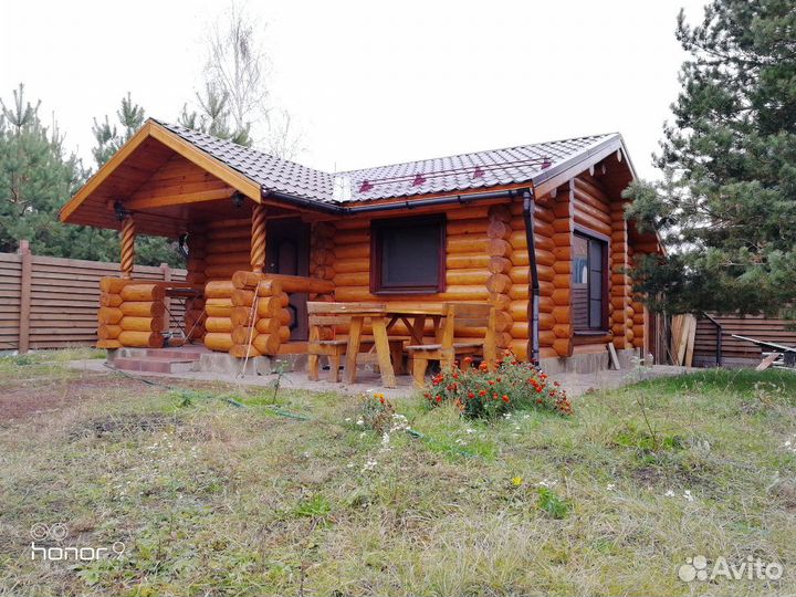 Отделка срубов из оцилиндрованного бревна и бруса