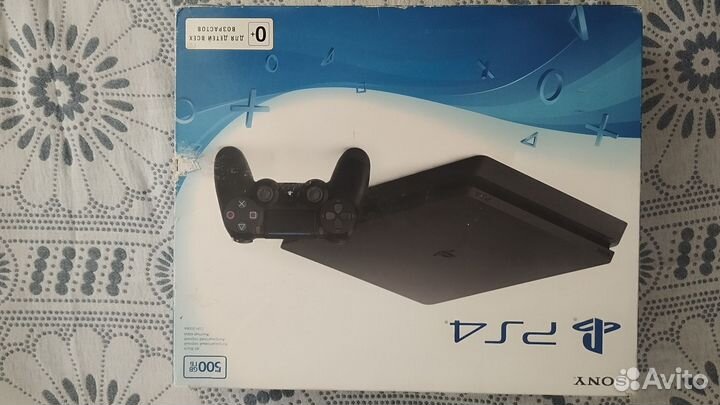 Коробка от PS4 Slim + коробка от Dualshock