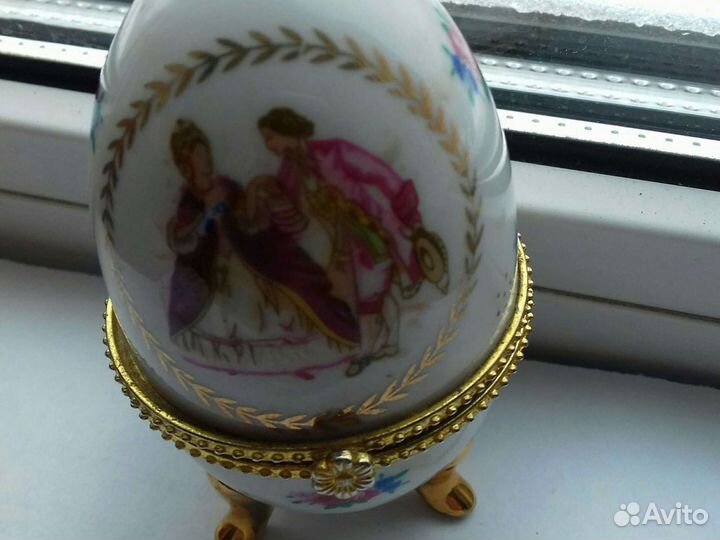 Шкатулка яйцо пасхальное. Яйцо пасхальное