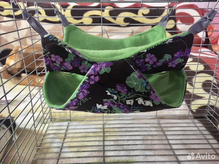 Гамачки, норки, кармашики для грызунов