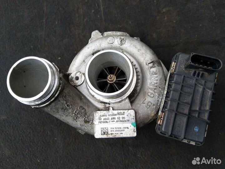 Турбокомпрессор турбина Jeep Grand Cherokee WK