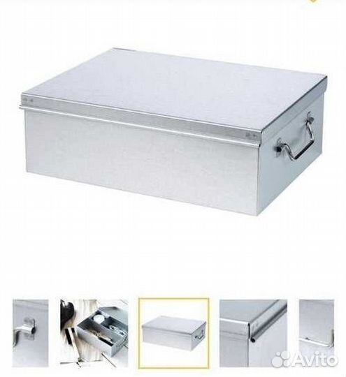 Икеа ящик металл borstad