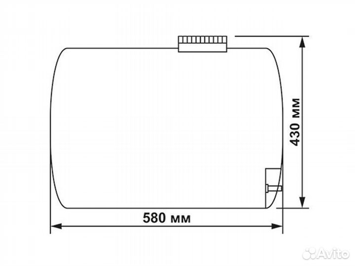 Емкость под септик / Доставка по РФ