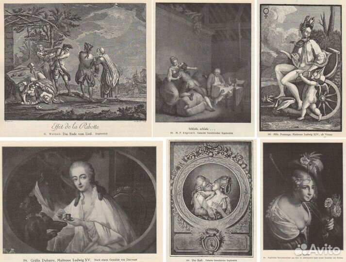 Гравюры. Литографии. Германия. 1910 г. 2ч